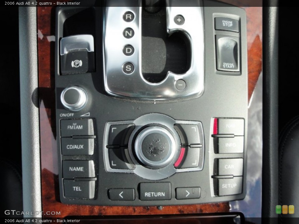 Black Interior Controls for the 2006 Audi A8 4.2 quattro #55560651