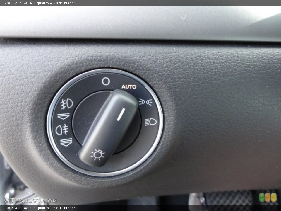 Black Interior Controls for the 2006 Audi A8 4.2 quattro #55560714