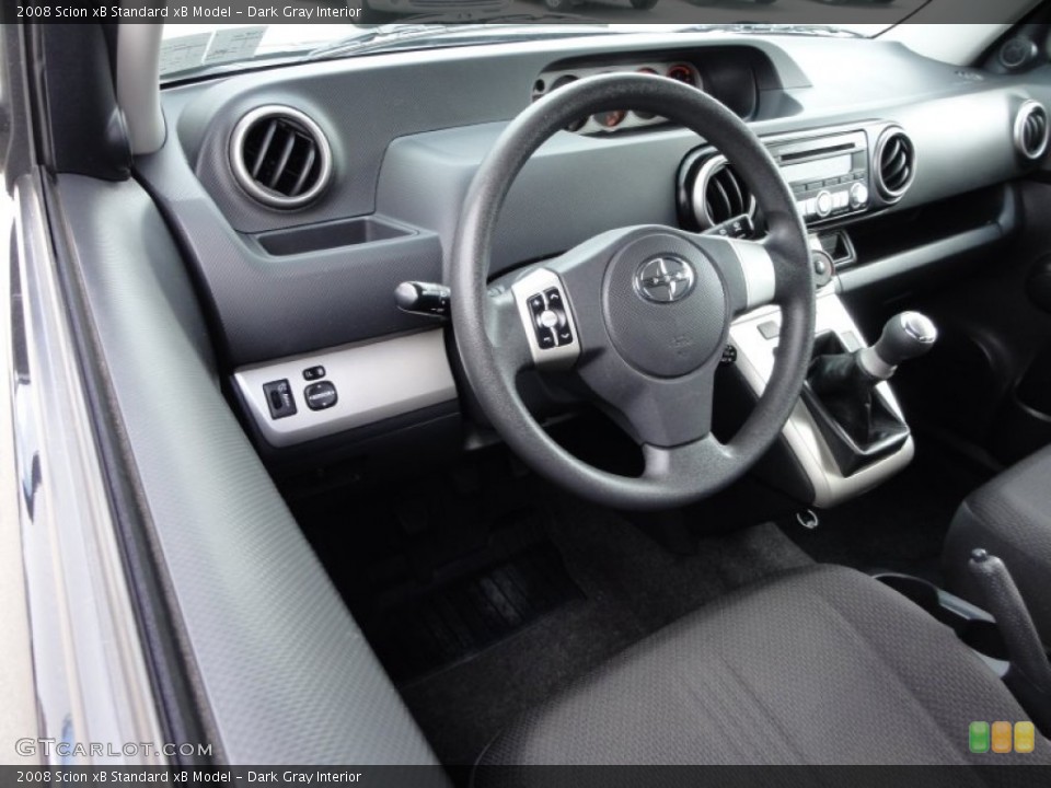 Dark Gray Interior Photo for the 2008 Scion xB  #55560822