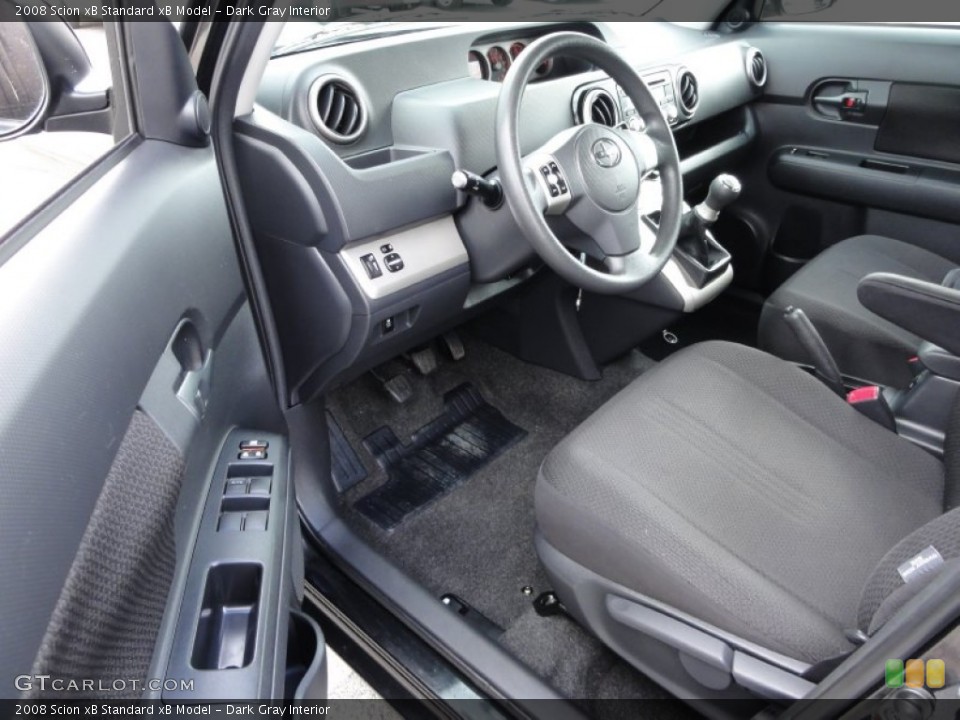 Dark Gray Interior Photo for the 2008 Scion xB  #55560834