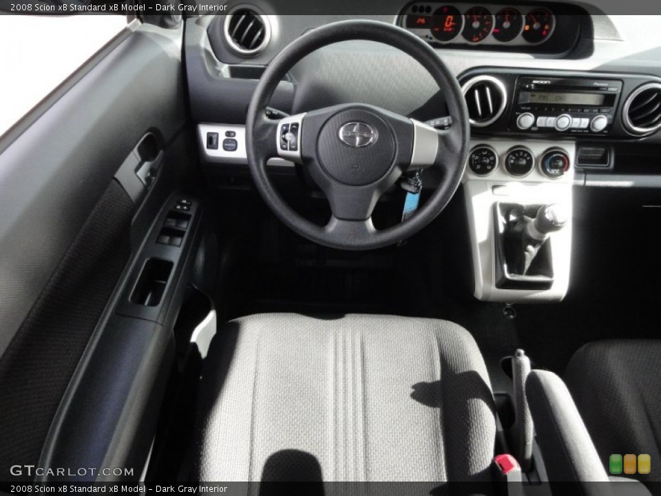Dark Gray Interior Steering Wheel for the 2008 Scion xB  #55560963