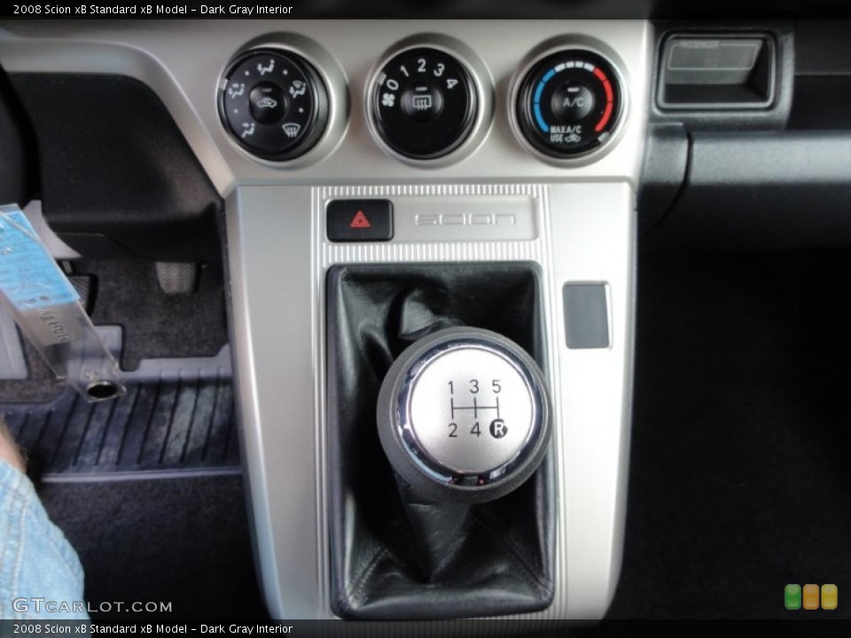 Dark Gray Interior Transmission for the 2008 Scion xB  #55561065
