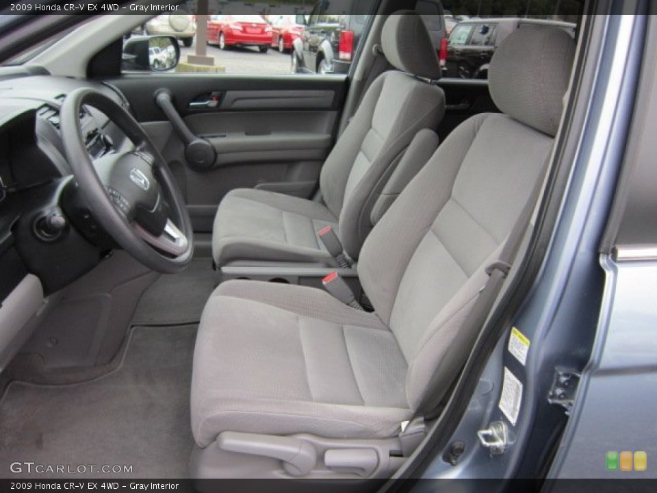 Gray Interior Photo for the 2009 Honda CR-V EX 4WD #55562554