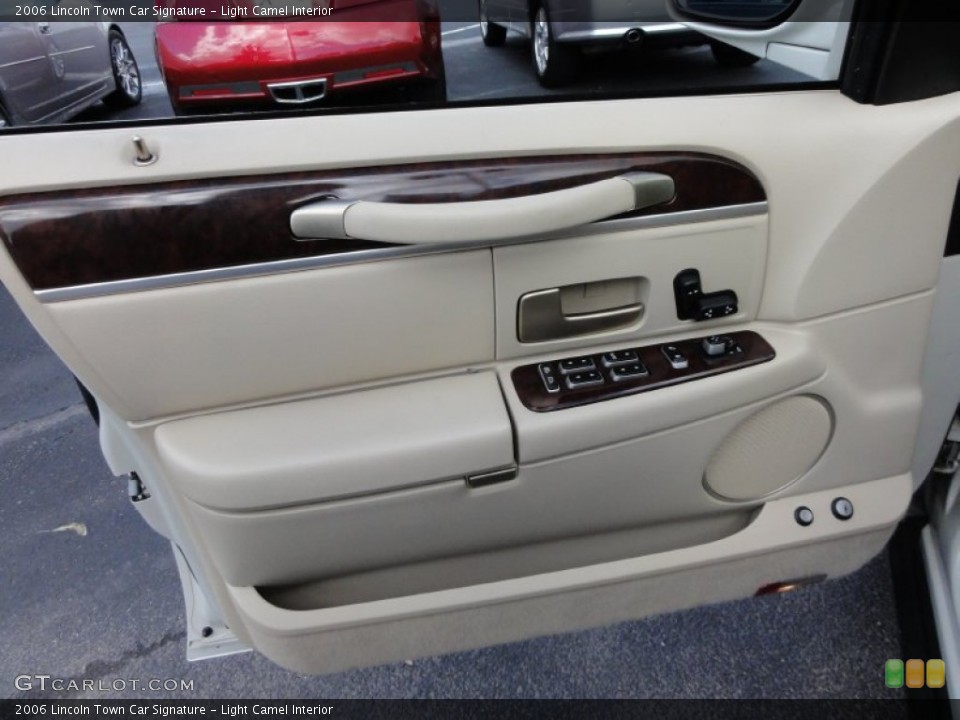 Light Camel Interior Door Panel for the 2006 Lincoln Town Car Signature #55565135