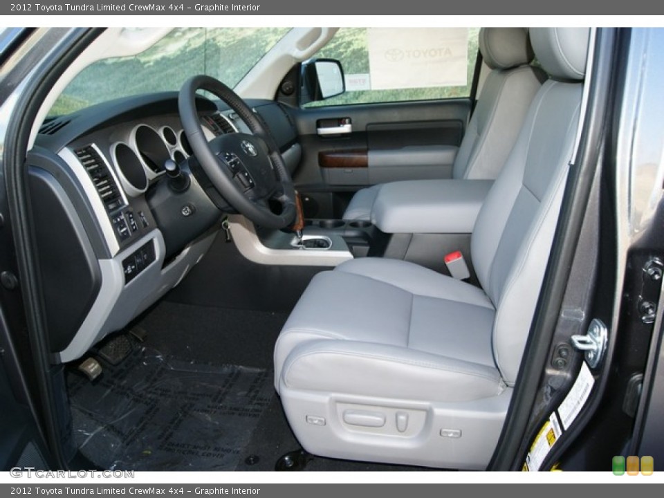 Graphite Interior Photo for the 2012 Toyota Tundra Limited CrewMax 4x4 #55565993