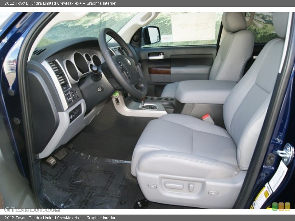 Graphite Interior Photo for the 2012 Toyota Tundra Limited CrewMax 4x4 #55566117
