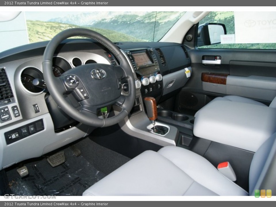 Graphite Interior Photo for the 2012 Toyota Tundra Limited CrewMax 4x4 #55566126
