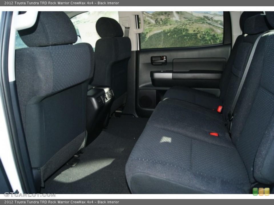 Black Interior Photo for the 2012 Toyota Tundra TRD Rock Warrior CrewMax 4x4 #55566474