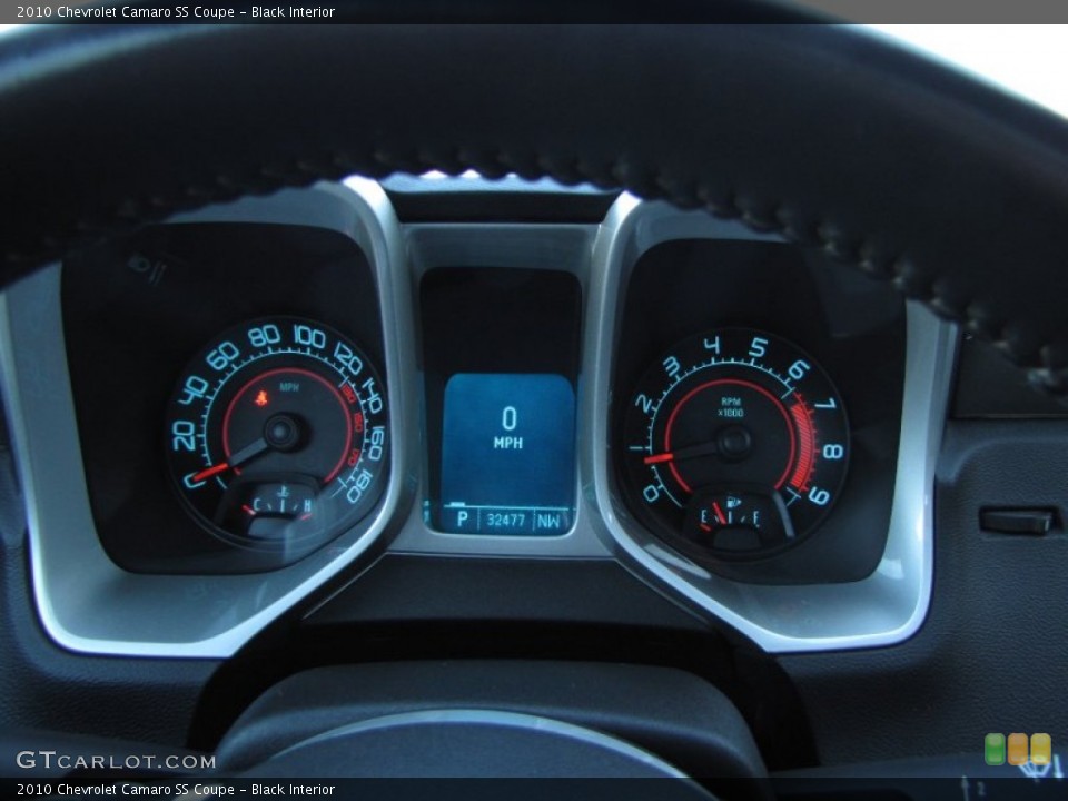 Black Interior Gauges for the 2010 Chevrolet Camaro SS Coupe #55566594