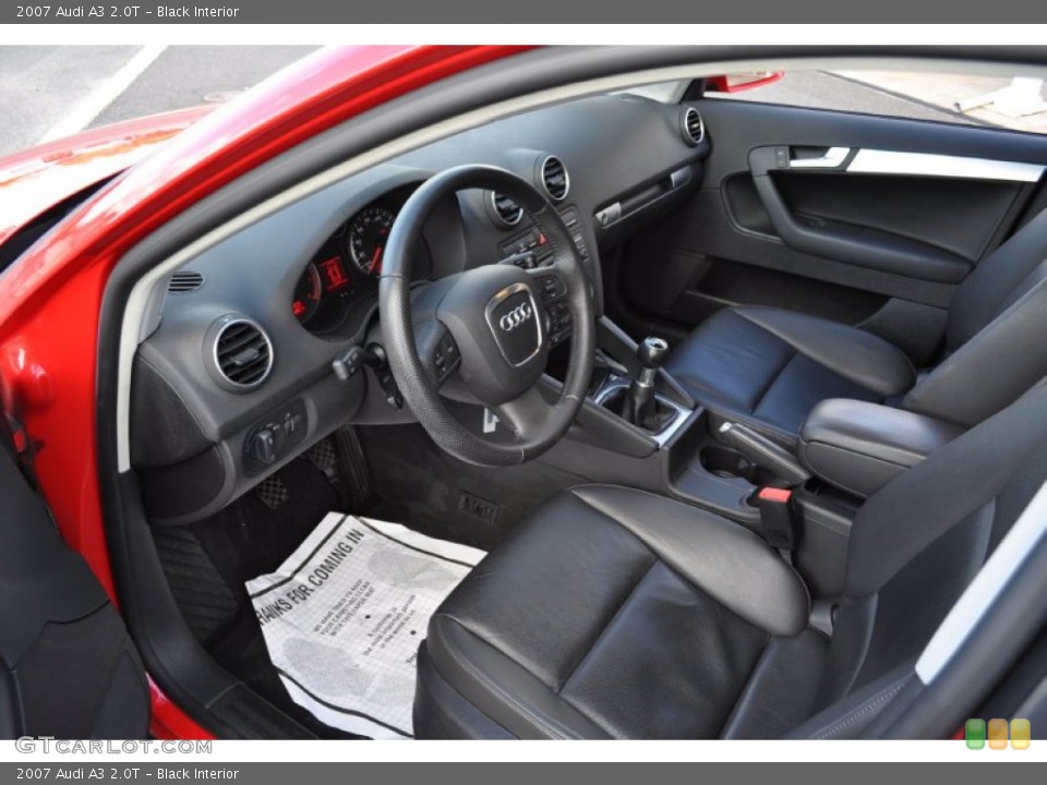 Black Interior Photo for the 2007 Audi A3 2.0T #55567056