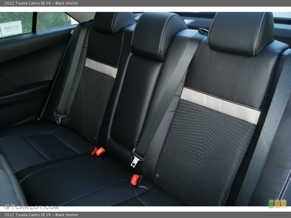 Black Interior Photo for the 2012 Toyota Camry SE V6 #55567098