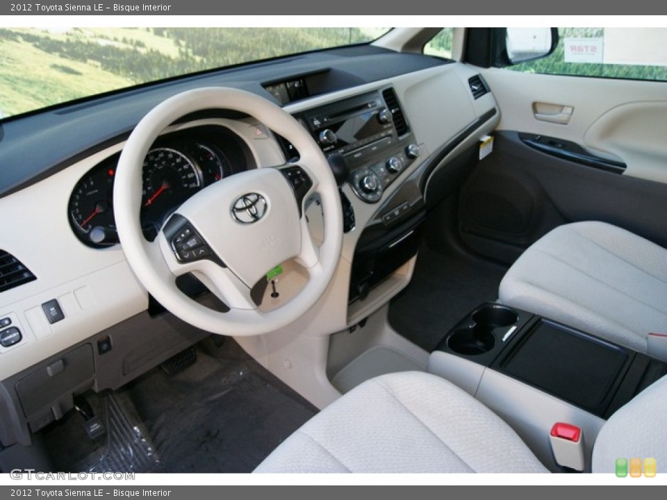 Bisque Interior Photo for the 2012 Toyota Sienna LE #55567229