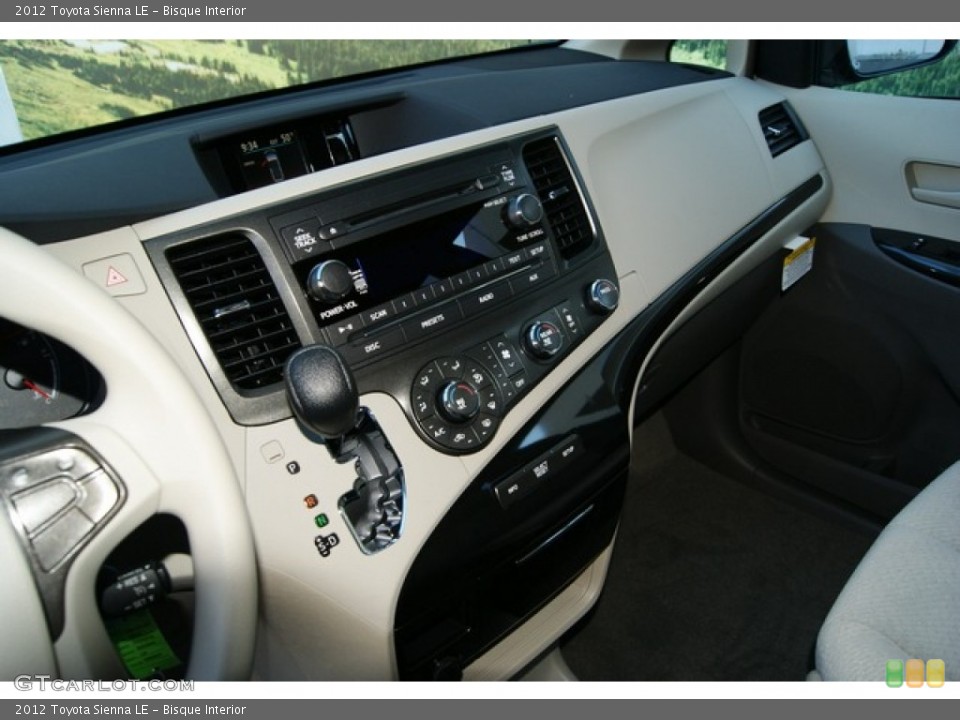 Bisque Interior Dashboard for the 2012 Toyota Sienna LE #55567237