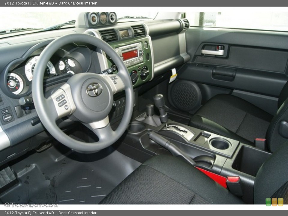 Dark Charcoal Interior Photo for the 2012 Toyota FJ Cruiser 4WD #55568076