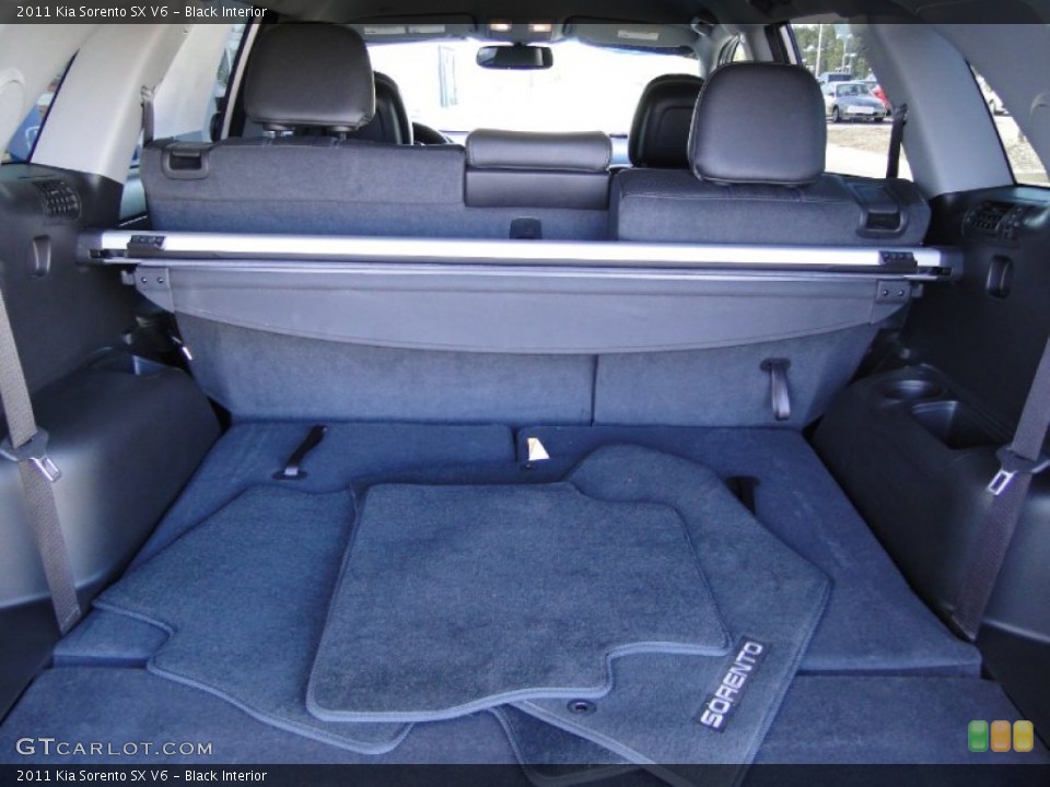 Black Interior Trunk for the 2011 Kia Sorento SX V6 #55568241