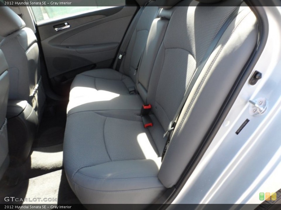 Gray Interior Photo for the 2012 Hyundai Sonata SE #55574478
