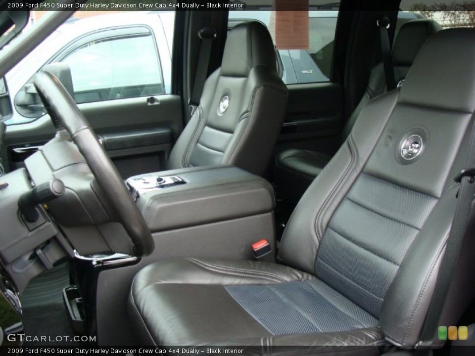 Black 2009 Ford F450 Super Duty Interiors