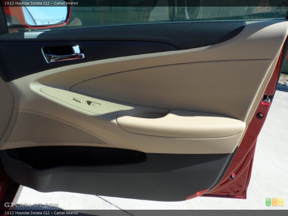 Camel Interior Door Panel for the 2012 Hyundai Sonata GLS #55575399
