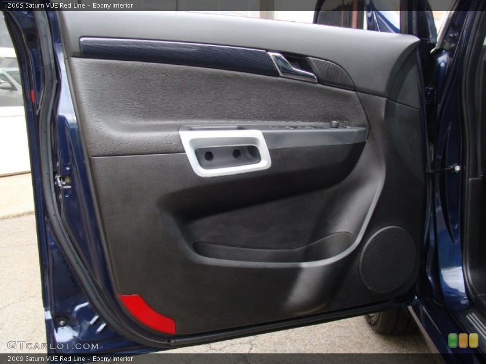 Ebony Interior Door Panel for the 2009 Saturn VUE Red Line #55575465