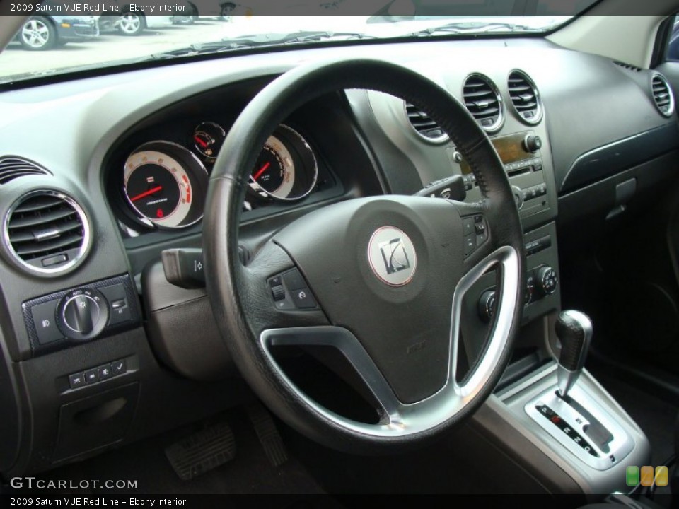 Ebony Interior Dashboard for the 2009 Saturn VUE Red Line #55575483