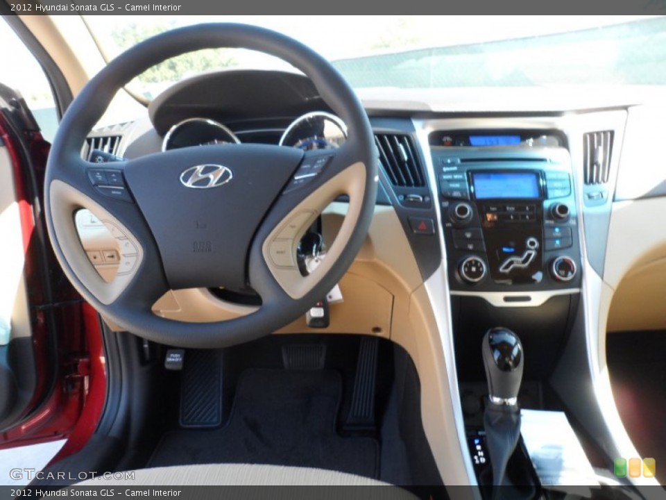 Camel Interior Dashboard for the 2012 Hyundai Sonata GLS #55575486