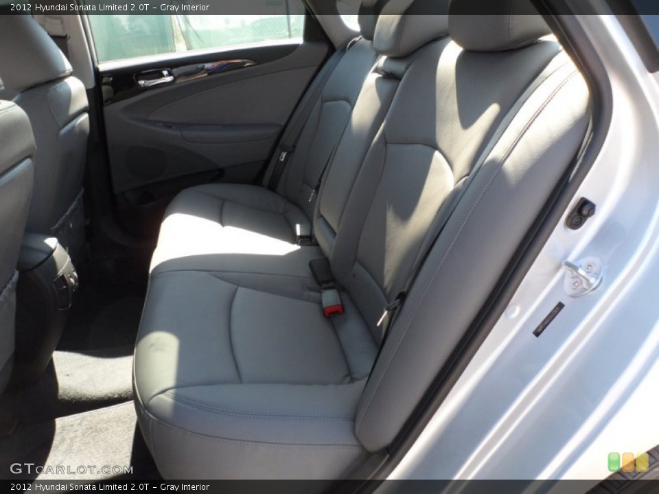 Gray Interior Photo for the 2012 Hyundai Sonata Limited 2.0T #55575789