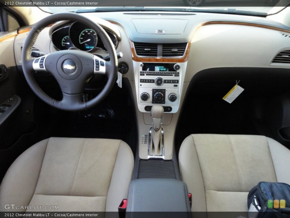Cocoa/Cashmere Interior Dashboard for the 2012 Chevrolet Malibu LT #55577616