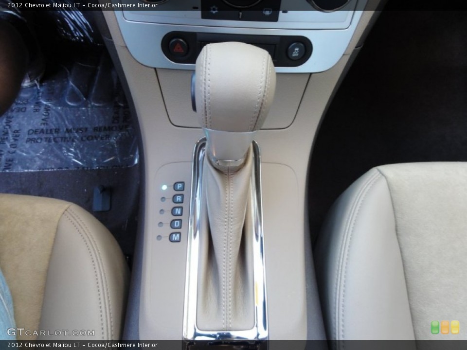Cocoa/Cashmere Interior Transmission for the 2012 Chevrolet Malibu LT #55577634
