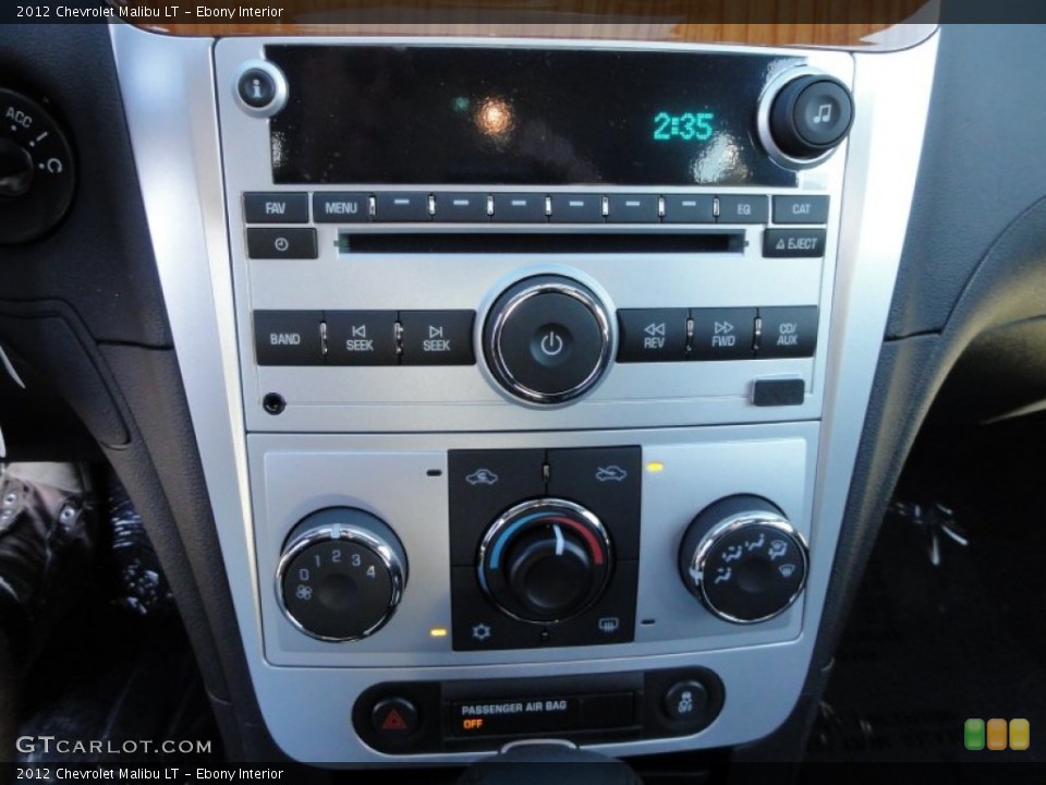 Ebony Interior Audio System for the 2012 Chevrolet Malibu LT #55577768