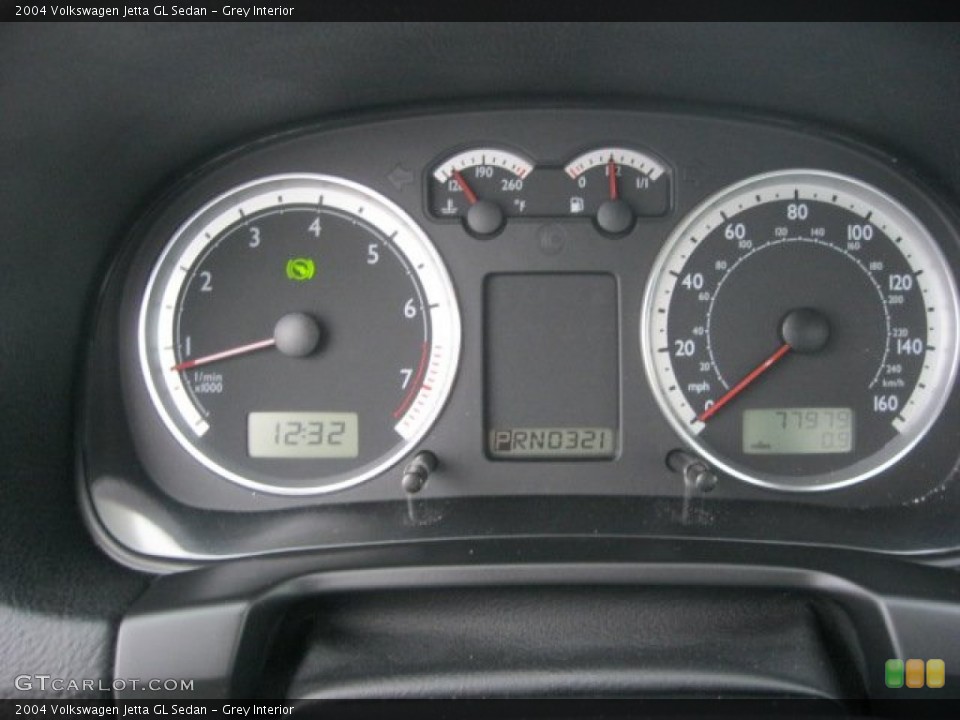 Grey Interior Gauges for the 2004 Volkswagen Jetta GL Sedan #55579191