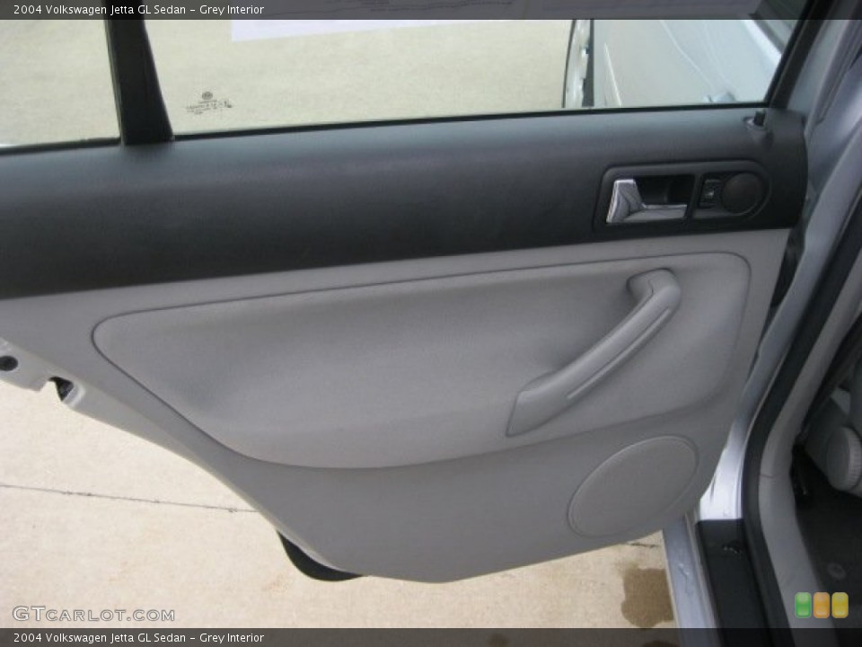 Grey Interior Door Panel for the 2004 Volkswagen Jetta GL Sedan #55579248