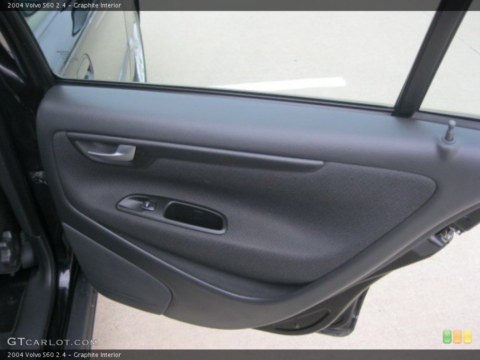 Graphite Interior Door Panel for the 2004 Volvo S60 2.4 #55579818