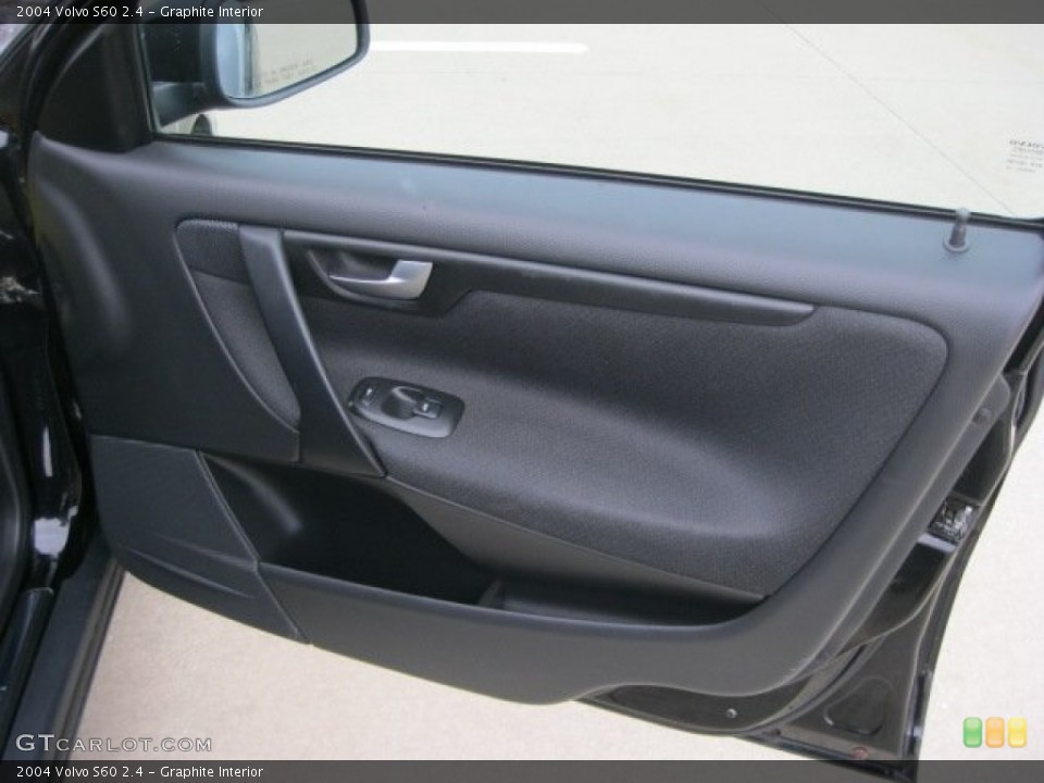 Graphite Interior Door Panel for the 2004 Volvo S60 2.4 #55579827