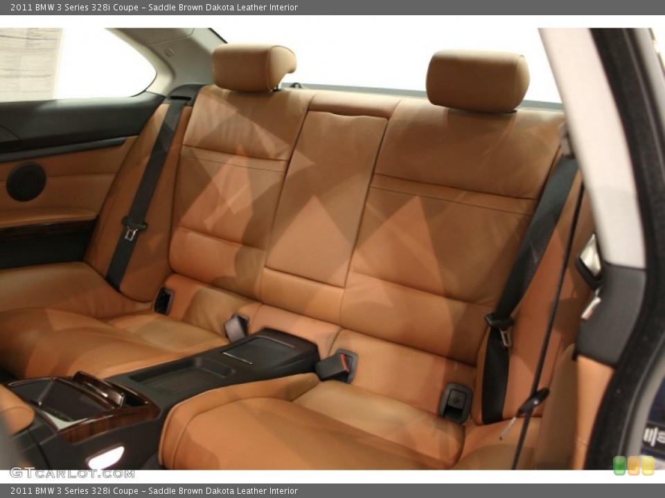Saddle Brown Dakota Leather Interior Photo for the 2011 BMW 3 Series 328i Coupe #55580214