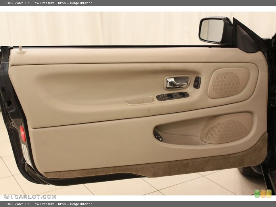 Beige Interior Door Panel for the 2004 Volvo C70 Low Pressure Turbo #55580619