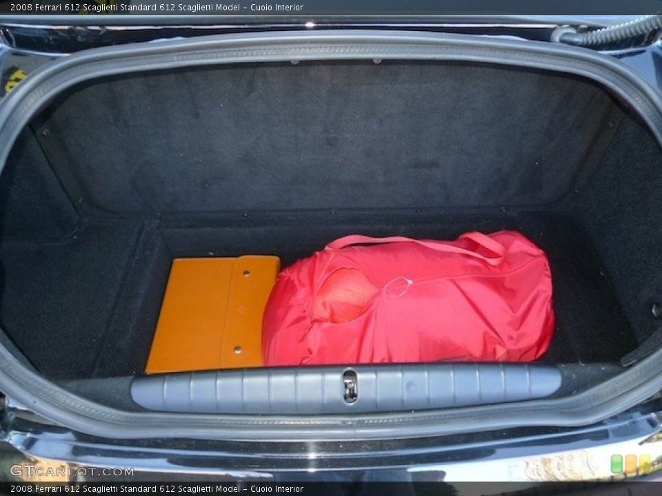 Cuoio Interior Trunk for the 2008 Ferrari 612 Scaglietti  #55580835