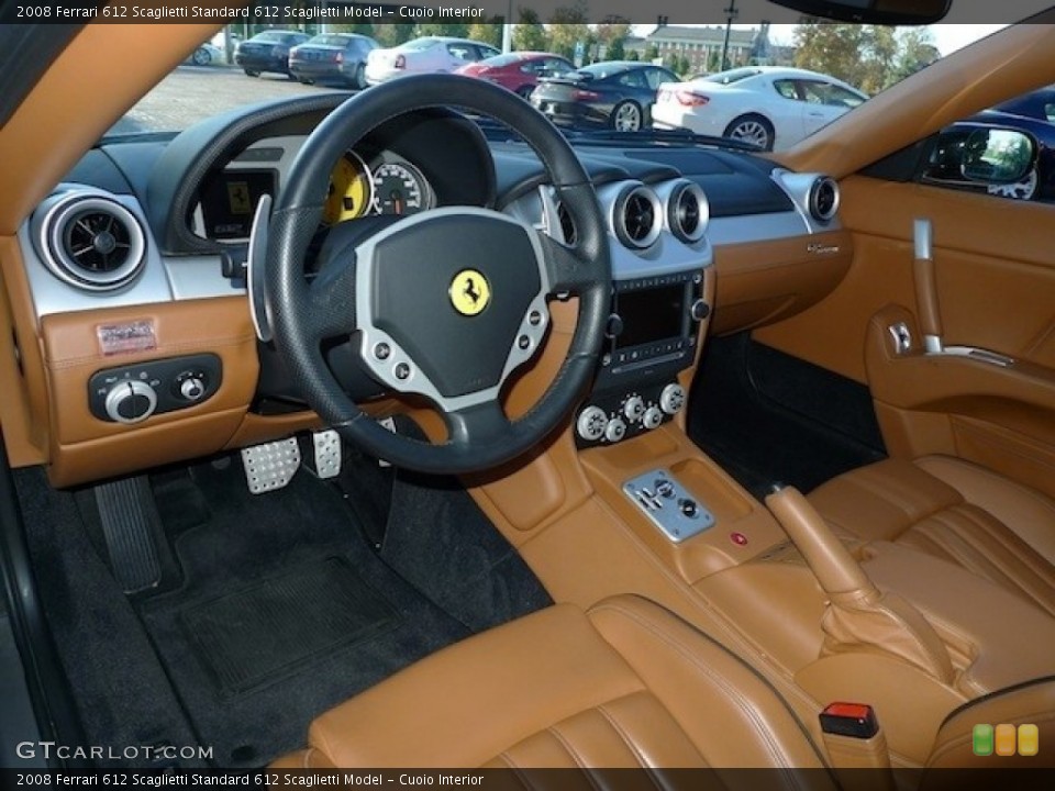 Cuoio Interior Prime Interior for the 2008 Ferrari 612 Scaglietti  #55580943
