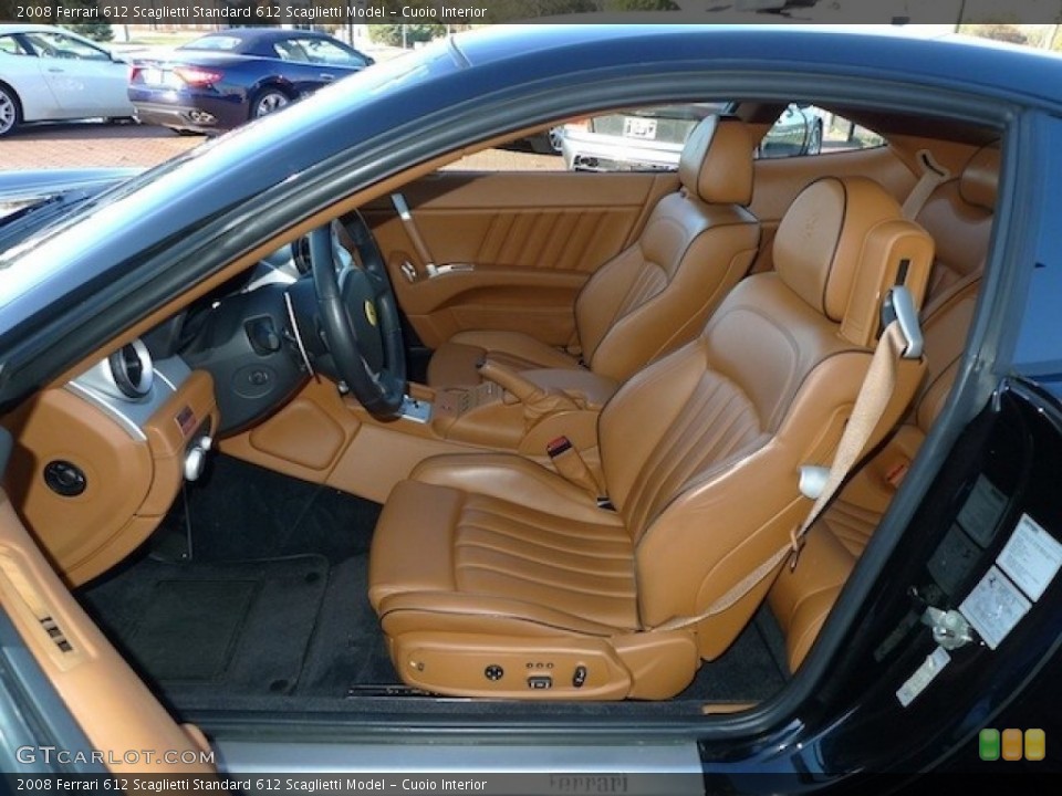 Cuoio Interior Photo for the 2008 Ferrari 612 Scaglietti  #55580961
