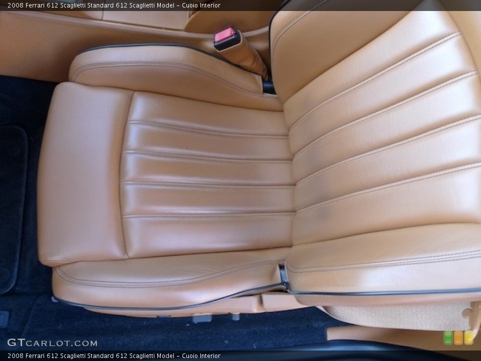 Cuoio Interior Photo for the 2008 Ferrari 612 Scaglietti  #55580976