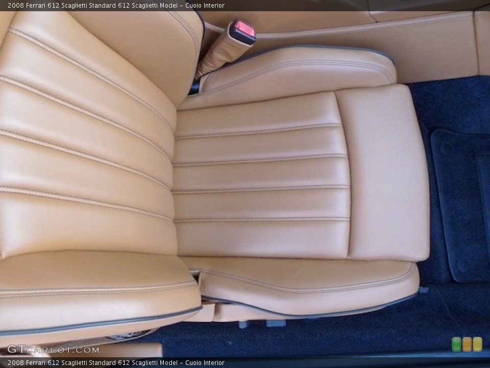Cuoio Interior Photo for the 2008 Ferrari 612 Scaglietti  #55581114
