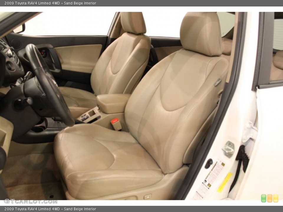 Sand Beige Interior Photo for the 2009 Toyota RAV4 Limited 4WD #55581511