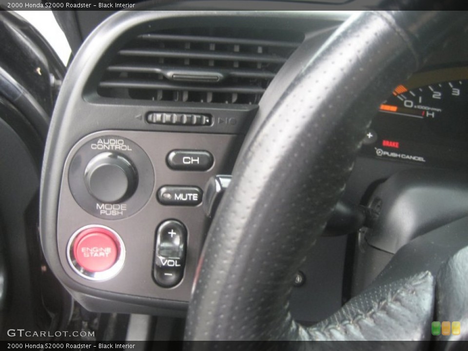 Black Interior Controls for the 2000 Honda S2000 Roadster #55582387