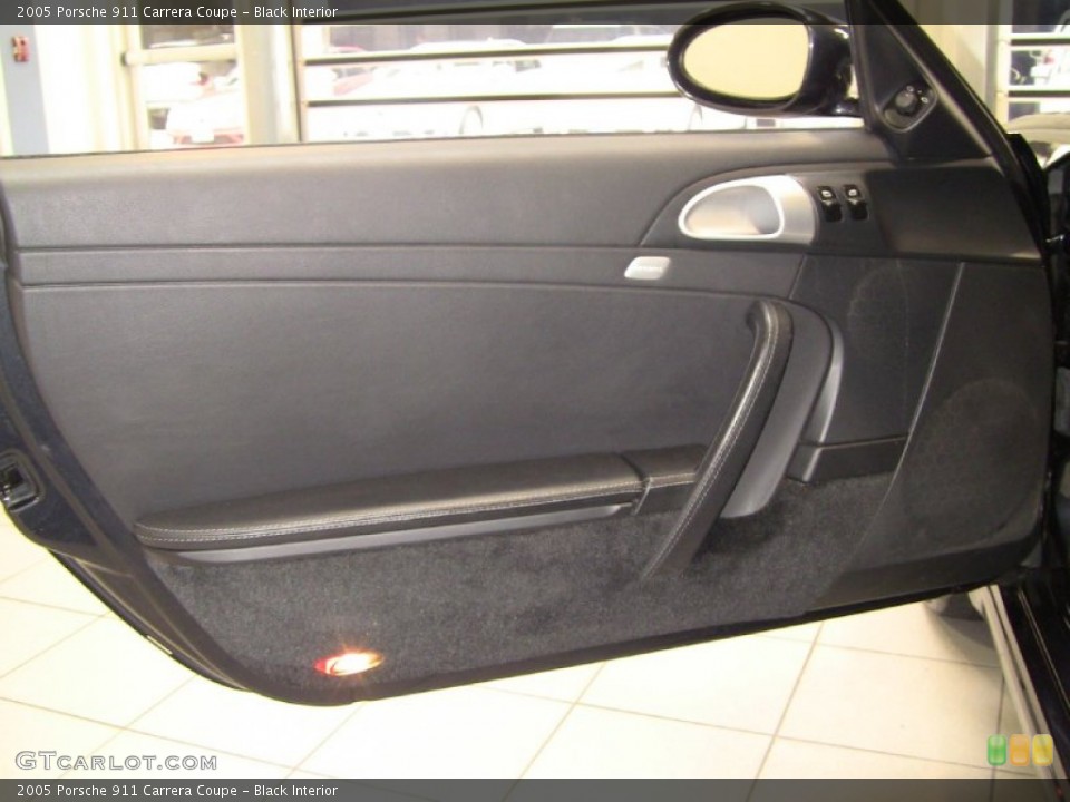 Black Interior Door Panel for the 2005 Porsche 911 Carrera Coupe #55582885