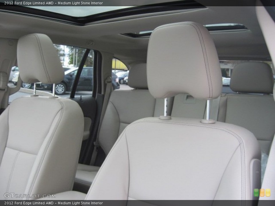 Medium Light Stone Interior Photo for the 2012 Ford Edge Limited AWD #55583947