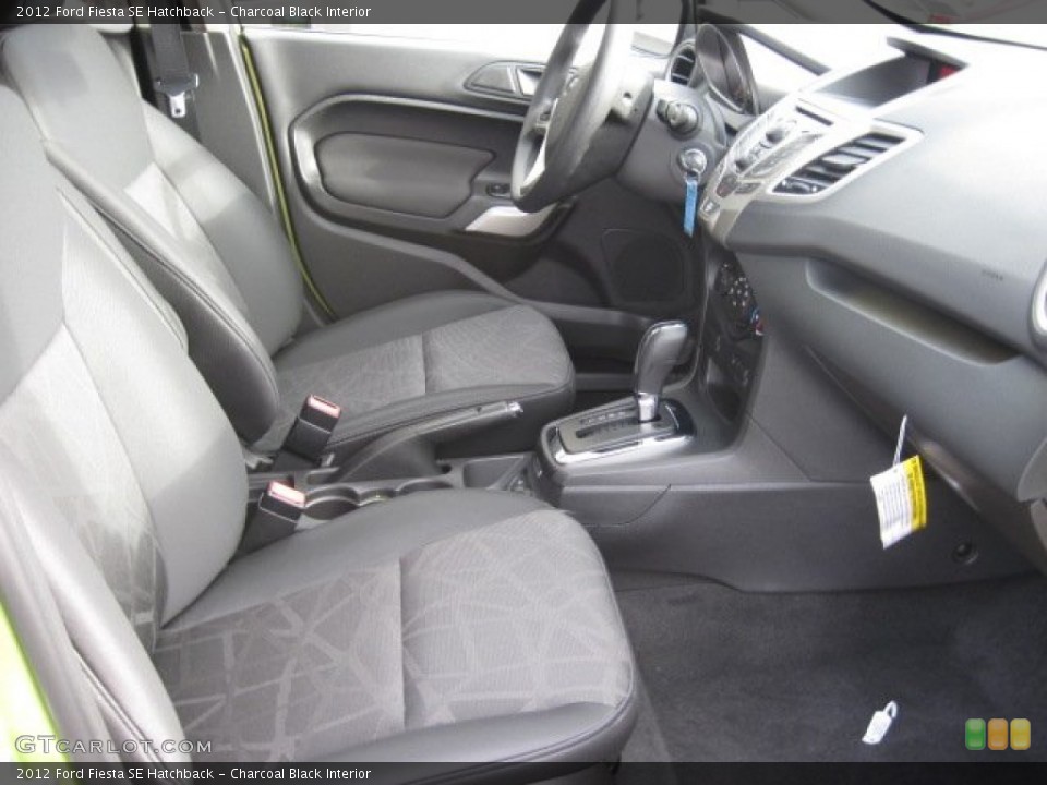 Charcoal Black Interior Photo for the 2012 Ford Fiesta SE Hatchback #55584013