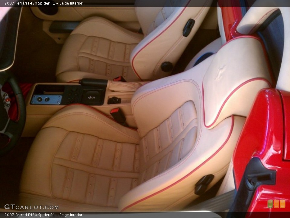 Beige Interior Photo for the 2007 Ferrari F430 Spider F1 #55584718