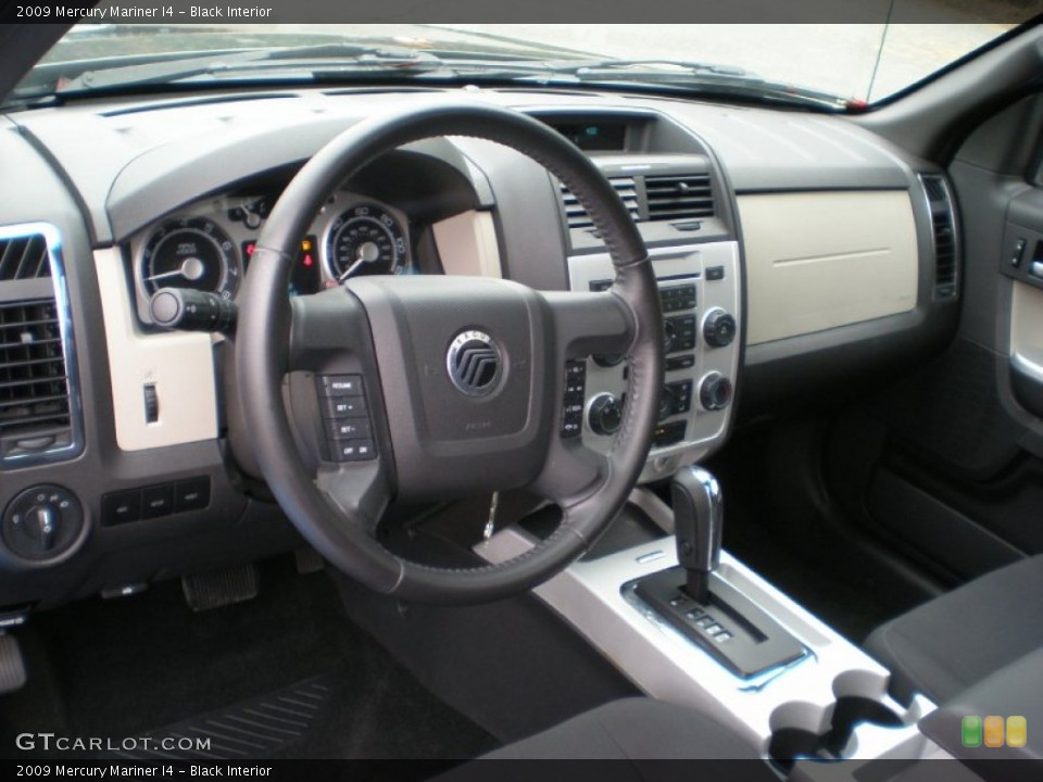 Black Interior Photo for the 2009 Mercury Mariner I4 #55584733