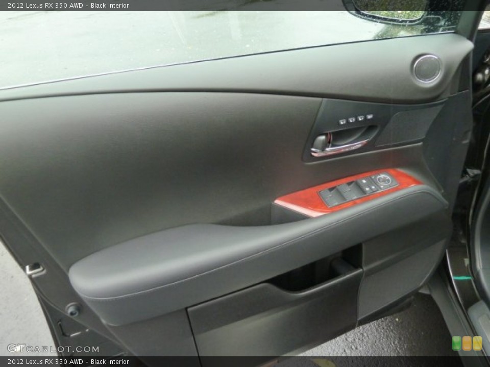 Black Interior Door Panel for the 2012 Lexus RX 350 AWD #55585939