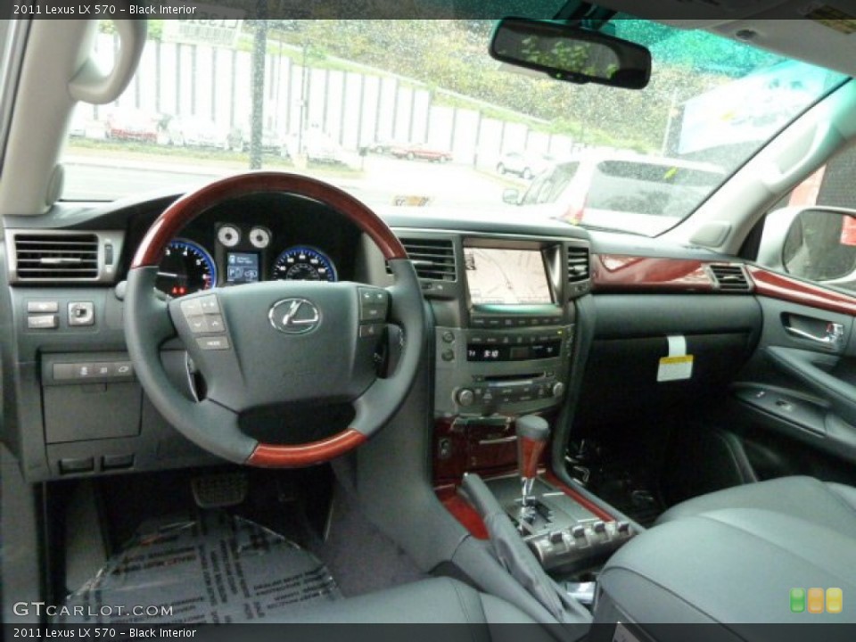 Black Interior Photo for the 2011 Lexus LX 570 #55586152