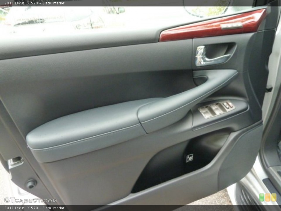 Black Interior Door Panel for the 2011 Lexus LX 570 #55586158